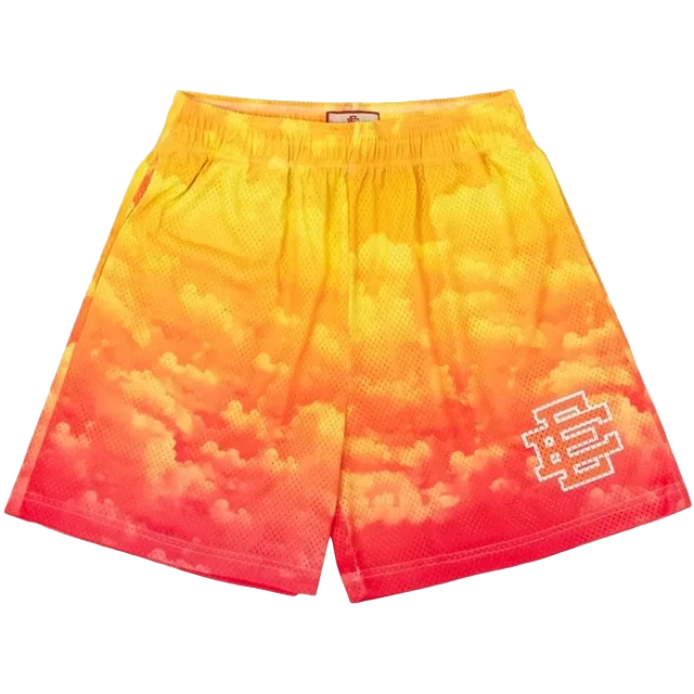 DAMNED CULT & EE COLORFUL CLOUDS SHORTS - Damned Cult