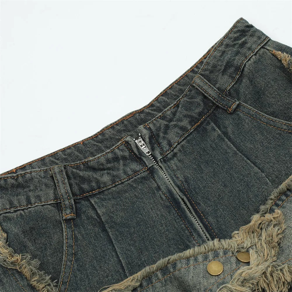 DAMNED CULT STAR PATCH PANT - Damned Cult