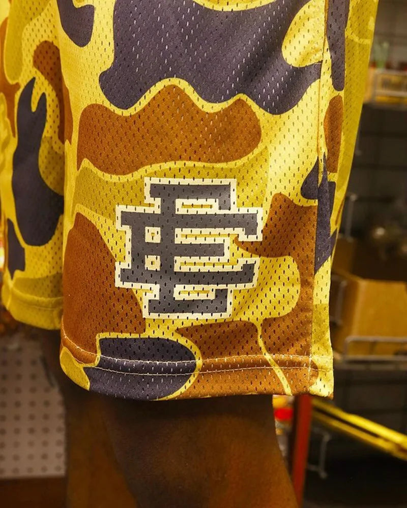 DAMNED CULT & EE CAMOUFLAGE SHORTS - Damned Cult