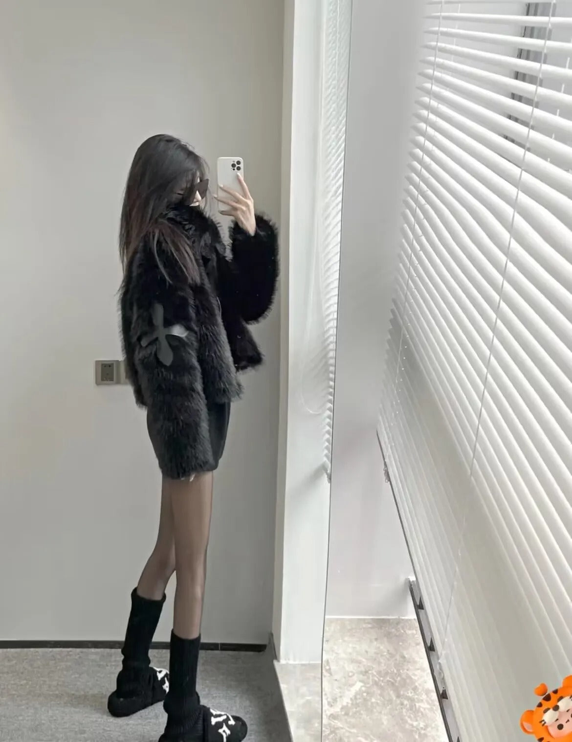 DAMNED CULT LONG FUR COAT - Damned Cult