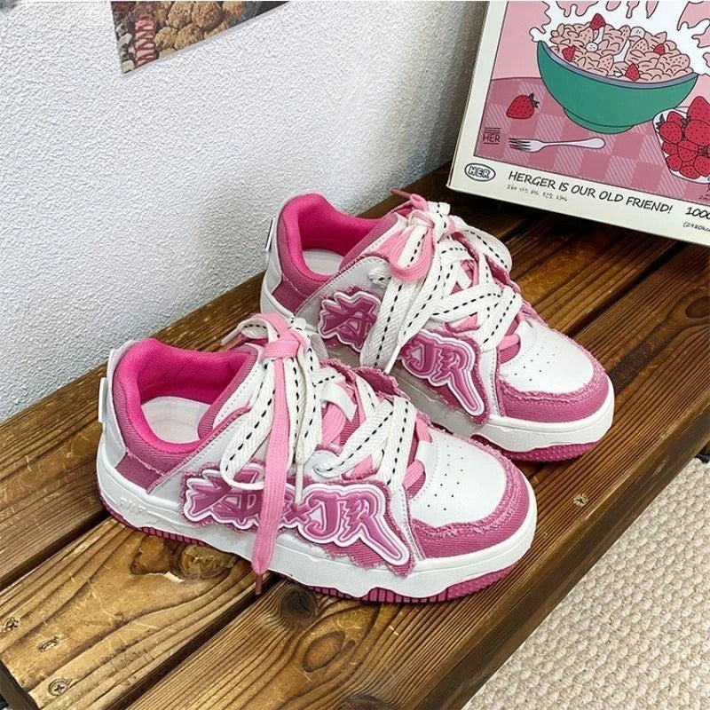 DAMNED CULT PINKY RABBIT SNEAKER - Damned Cult