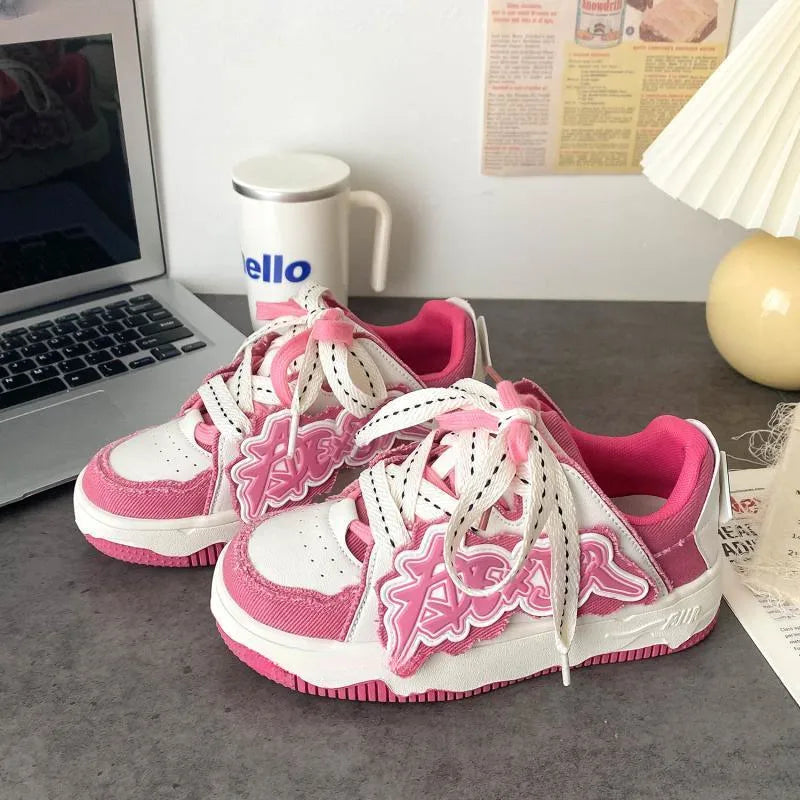 DAMNED CULT PINKY RABBIT SNEAKER - Damned Cult