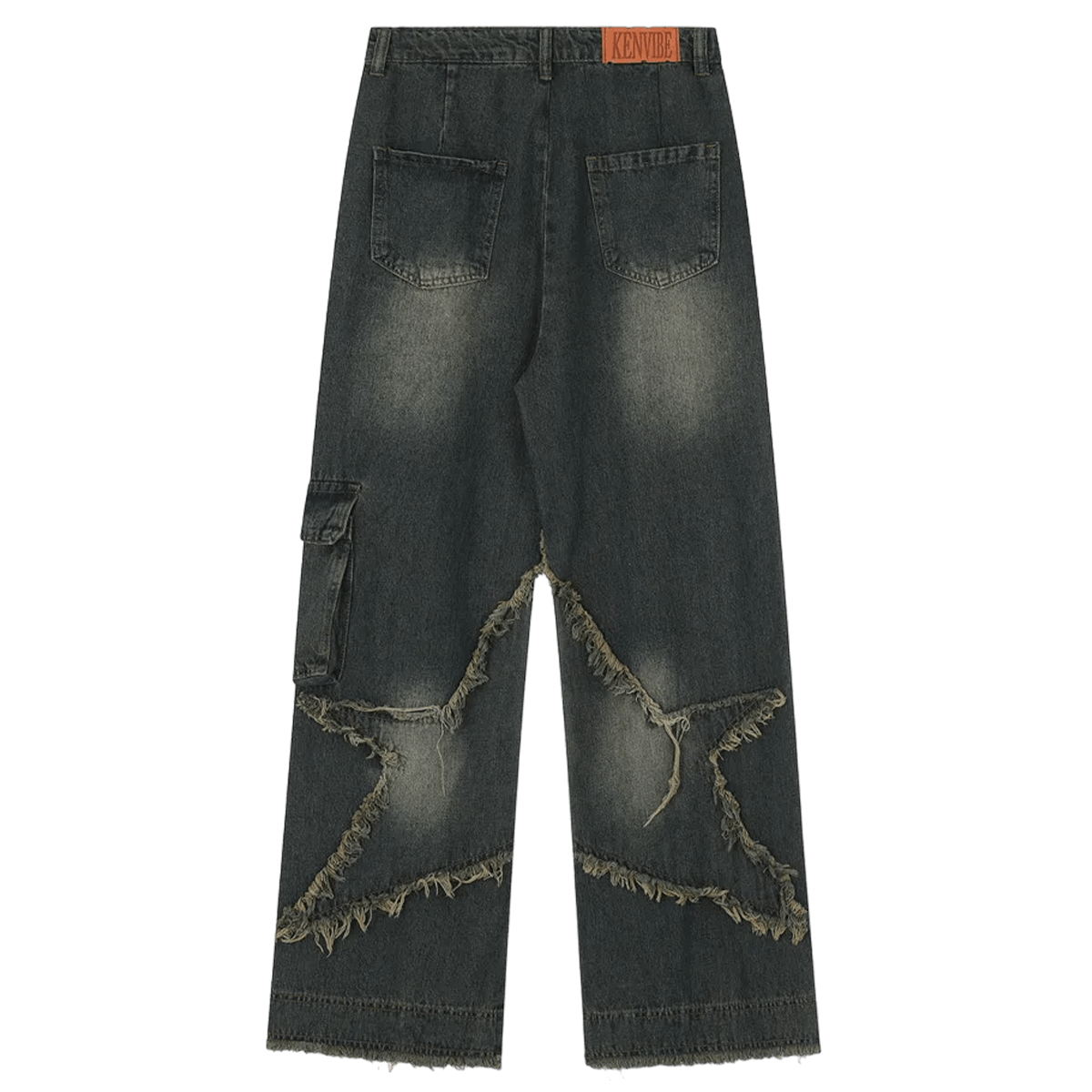 DAMNED CULT STAR PATCH PANT - Damned Cult