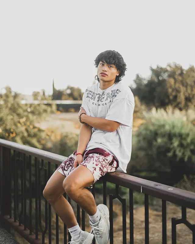 DAMNED CULT REBEL SKULL SHORTS - Damned Cult