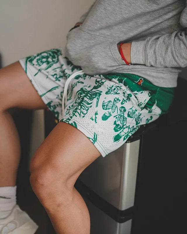 DAMNED CULT REBEL SKULL SHORTS - Damned Cult