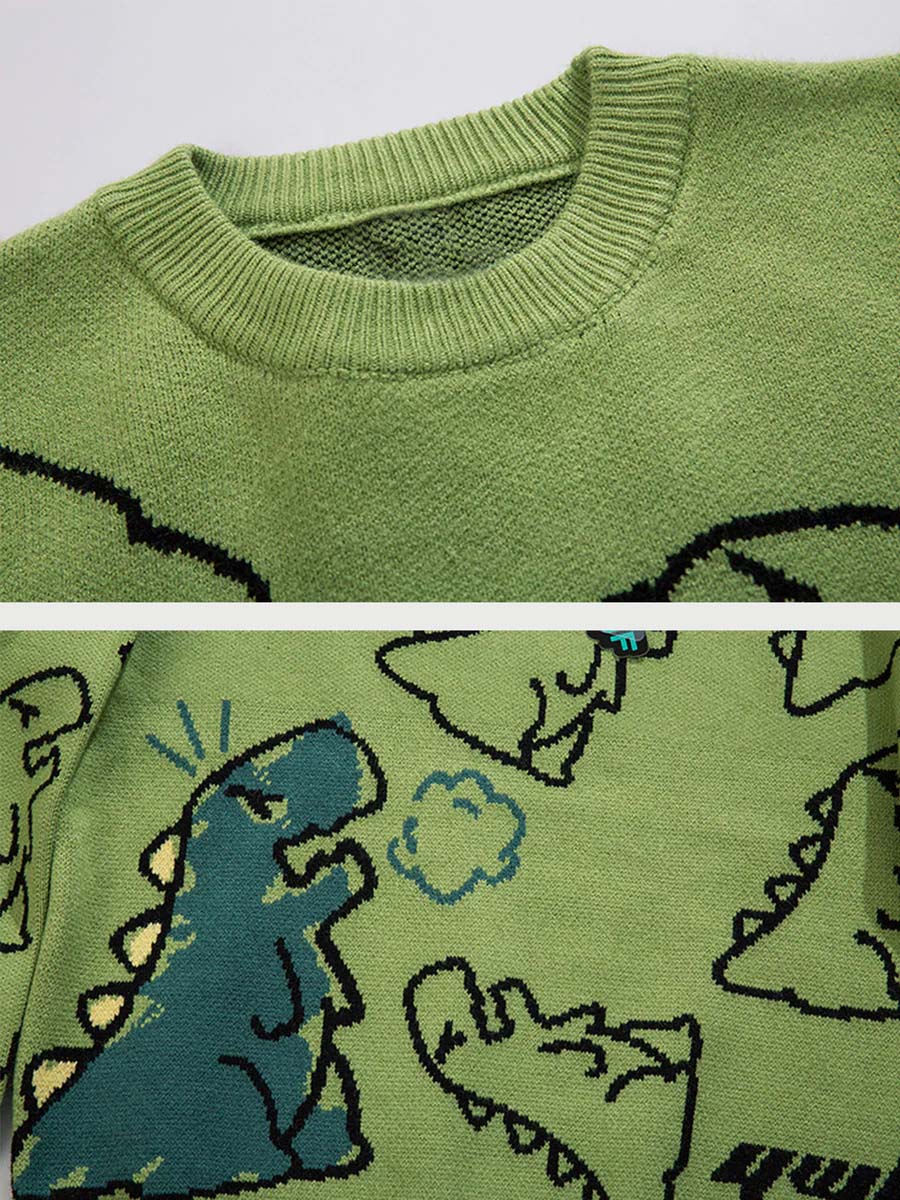 DAMNED CULT DINO SWEATSHIRT - Damned Cult
