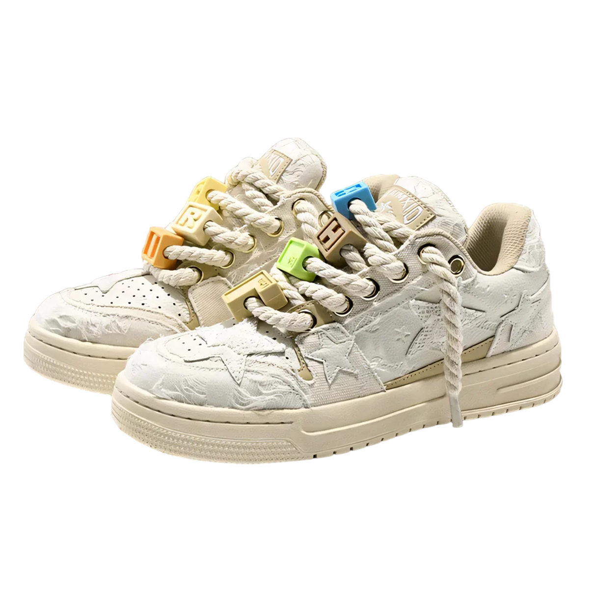 DAMNED CULT CUBE LETTER SNEAKER - Damned Cult