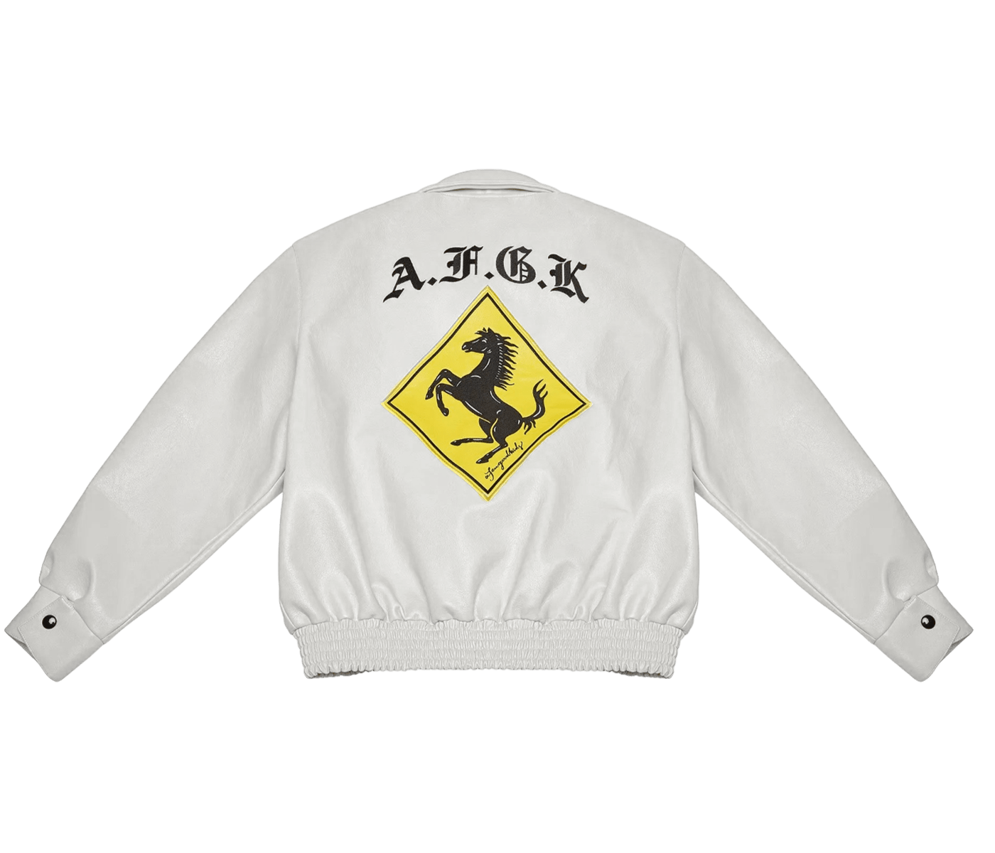 DAMNED CULT FERRARI LEATHER JACKET