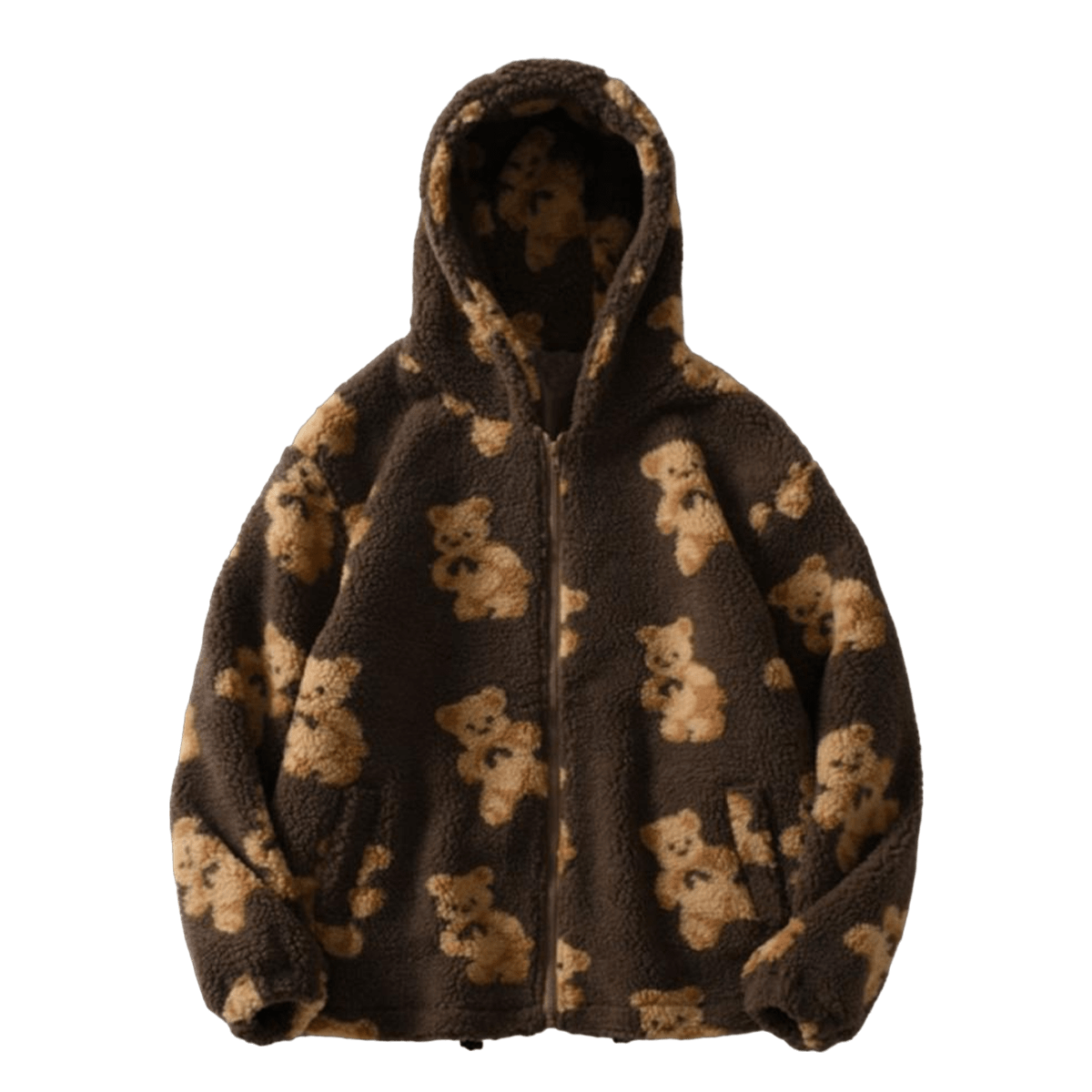 DAMNED CULT BEAR FUR HOODIE - Damned Cult