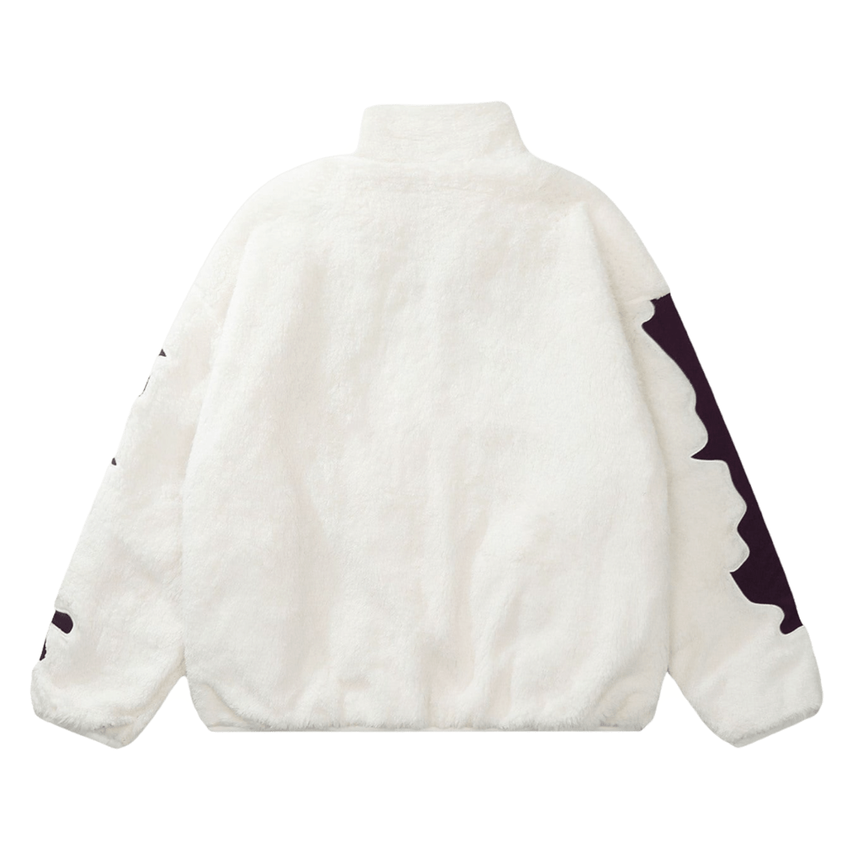 DAMNED CULT BONE SHERPA JACKET - Damned Cult