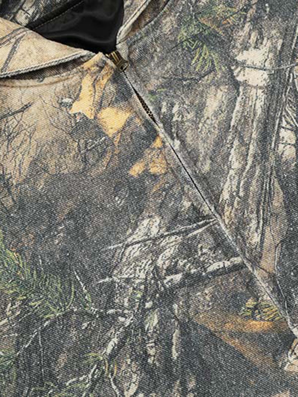 DAMNED CULT WOOD CAMOUFLAGE JACKET - Damned Cult