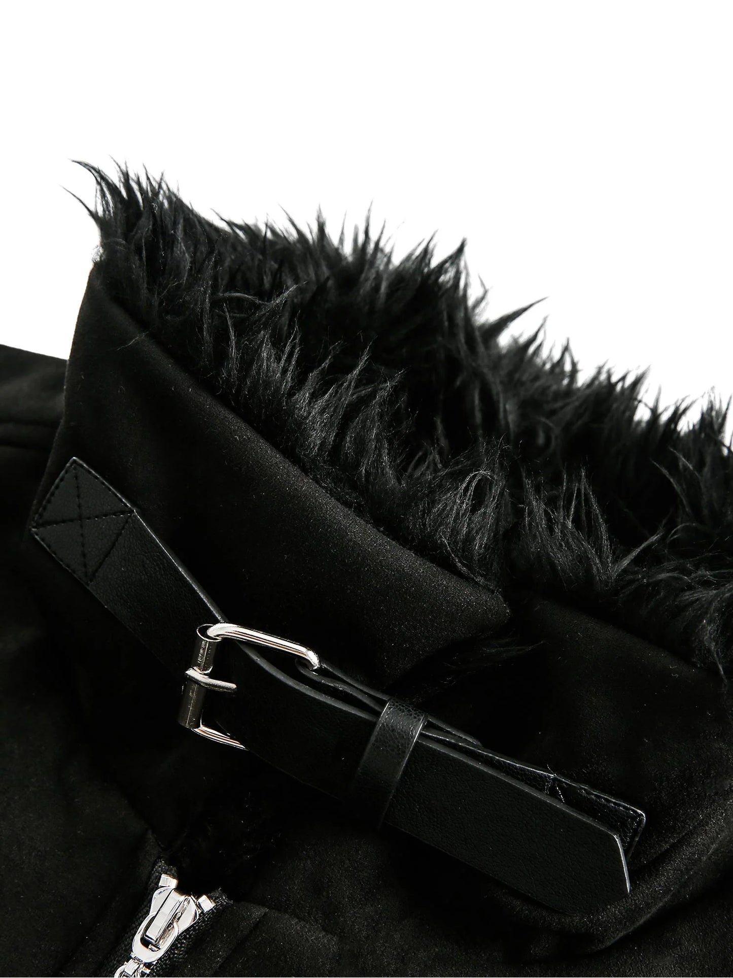 DAMNED CULT FUR QUILTED JACKET - Damned Cult