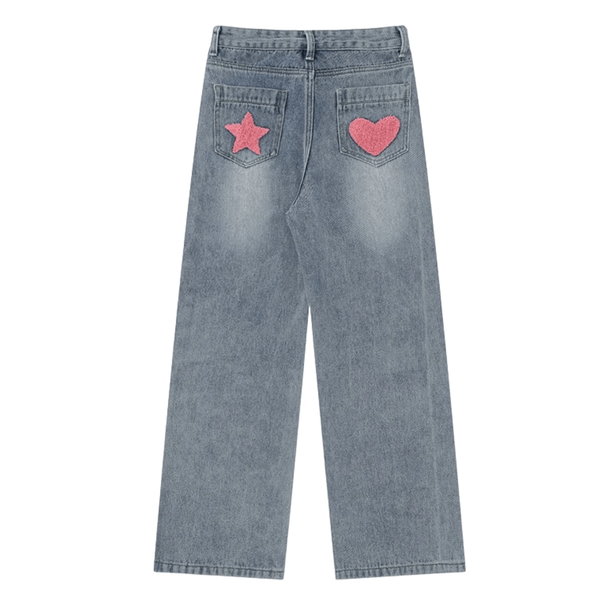 DAMNED CULT HEART & STAR JEANS - Damned Cult