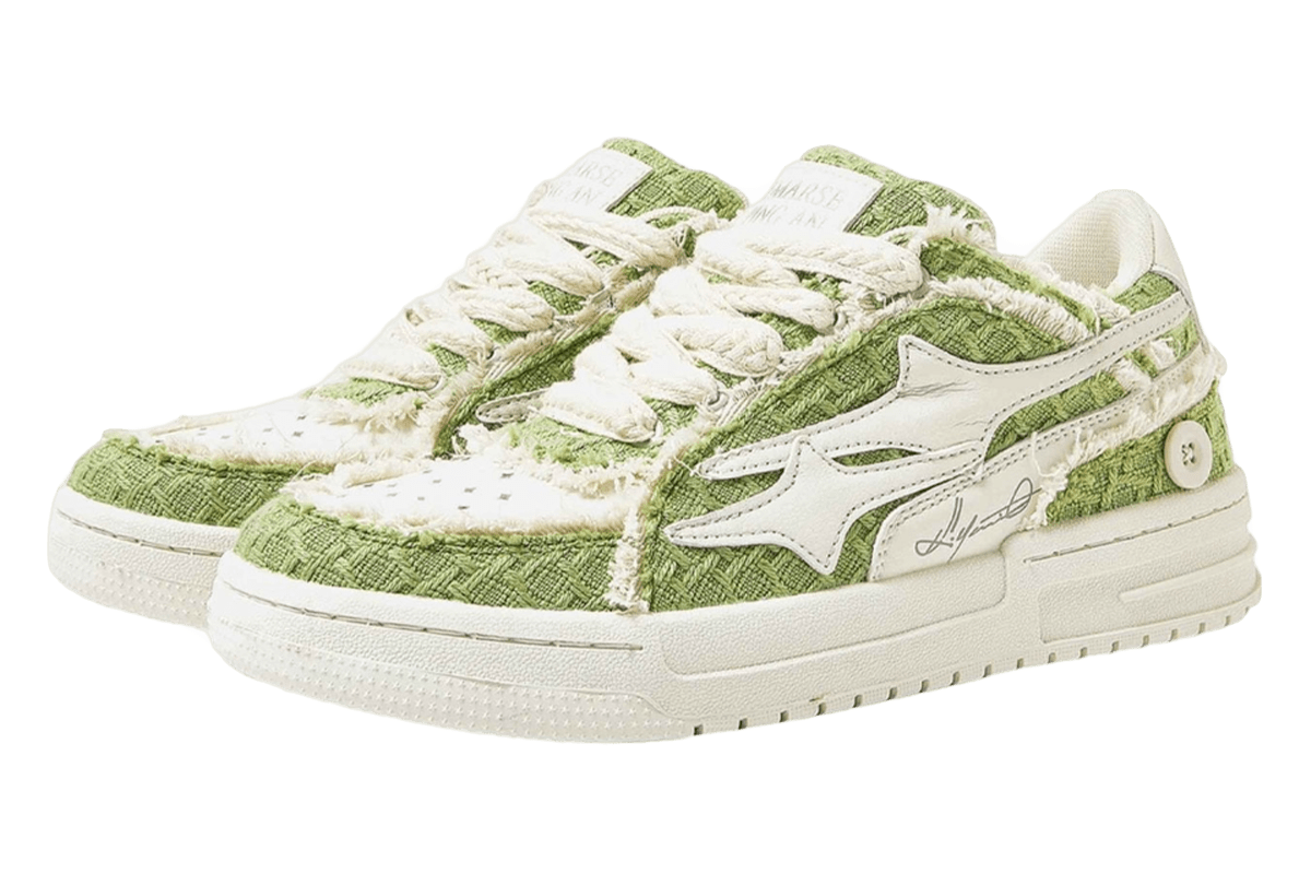 DAMNED CULT STAR PATCH SNEAKER - Damned Cult