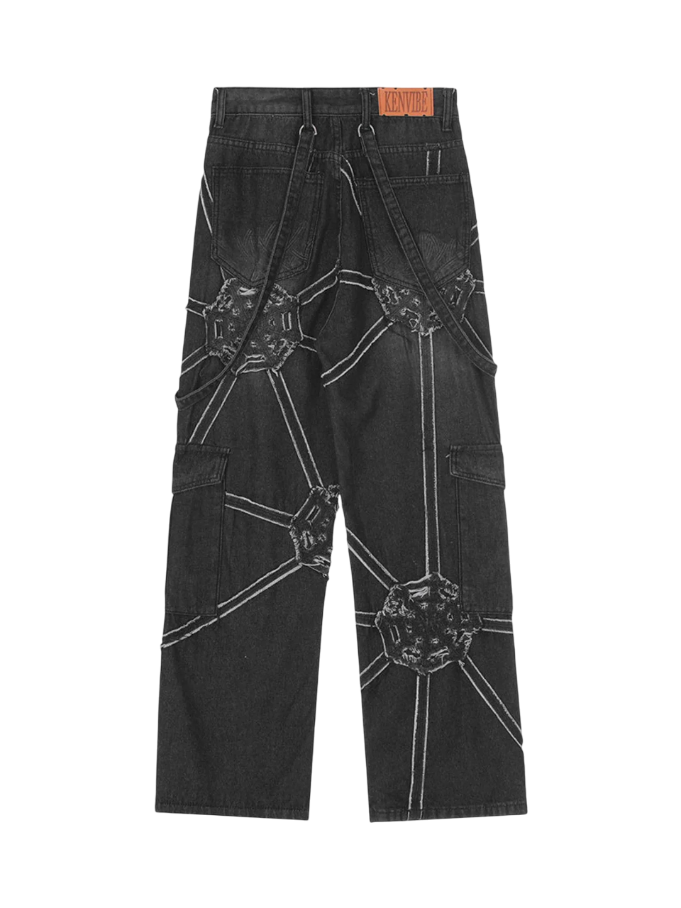 DAMNED CULT SPIDER WEB PANT - Damned Cult