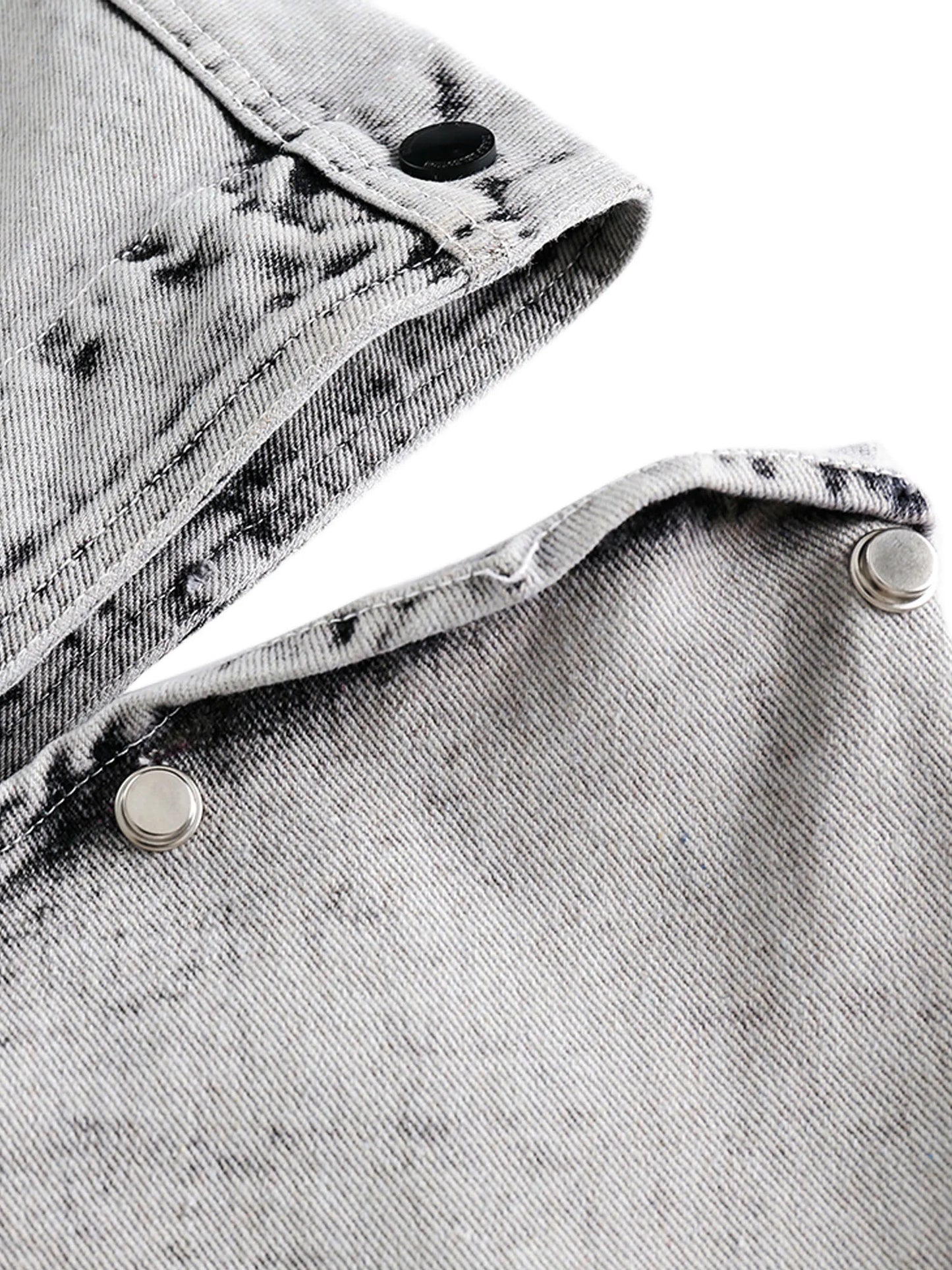 DAMNED CULT DENIM DISTRESSED JACKET - Damned Cult