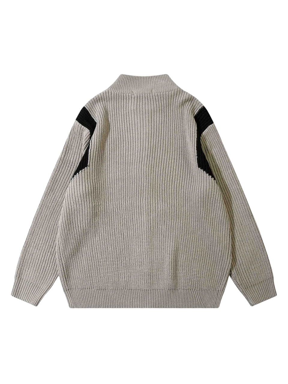 DAMNED CULT BLACK ZIPPER CARDIGAN - Damned Cult