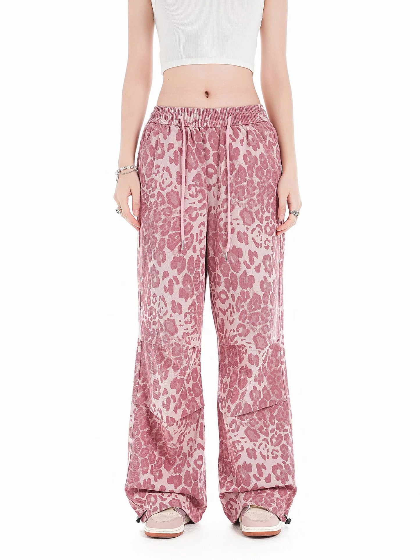 DAMNED CULT PINK LEOPARD PANT - Damned Cult
