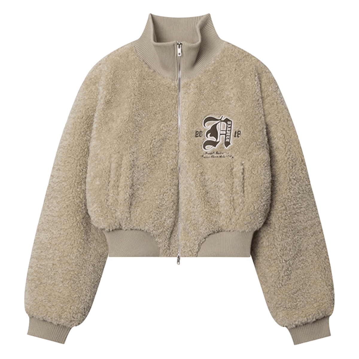 DAMNED CULT SHERPA CROP JACKET - Damned Cult