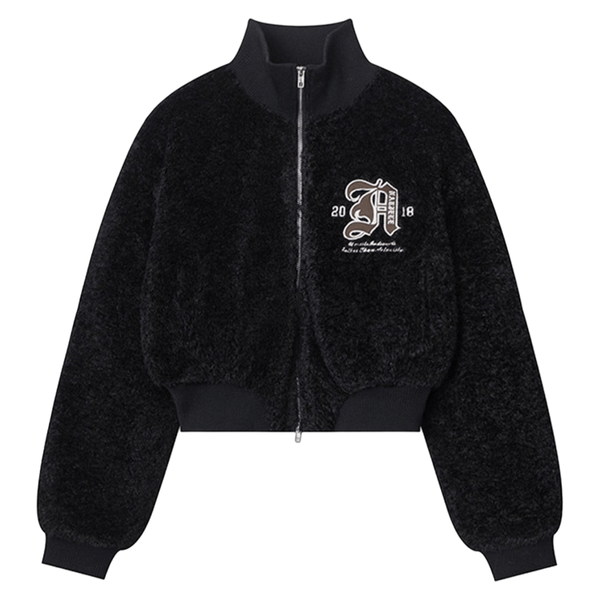 DAMNED CULT SHERPA CROP JACKET - Damned Cult