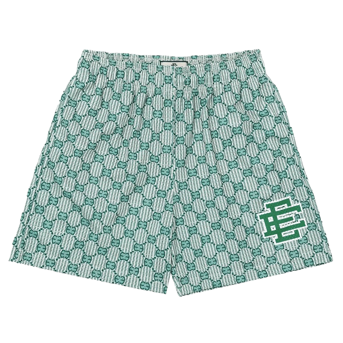 DAMNED CULT & EE MONOGRAM SHORTS - Damned Cult