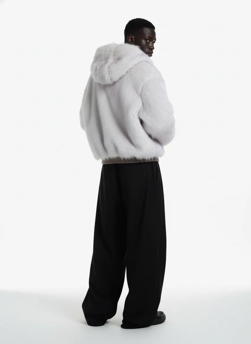 DAMNED CULT REVERSIBLE FUR JACKET