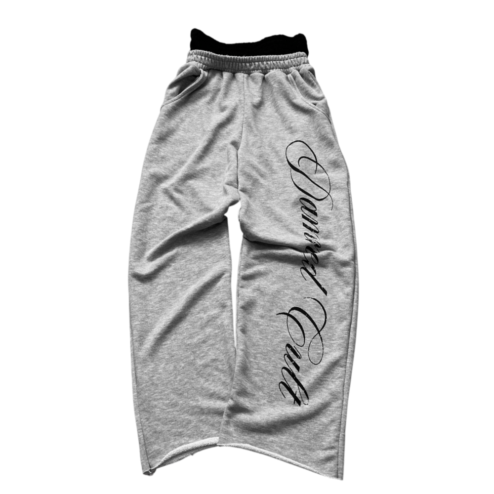 BADCULT DOUBLE WAIST SWEATPANTS