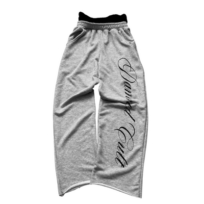 BADCULT DOUBLE WAIST SWEATPANTS