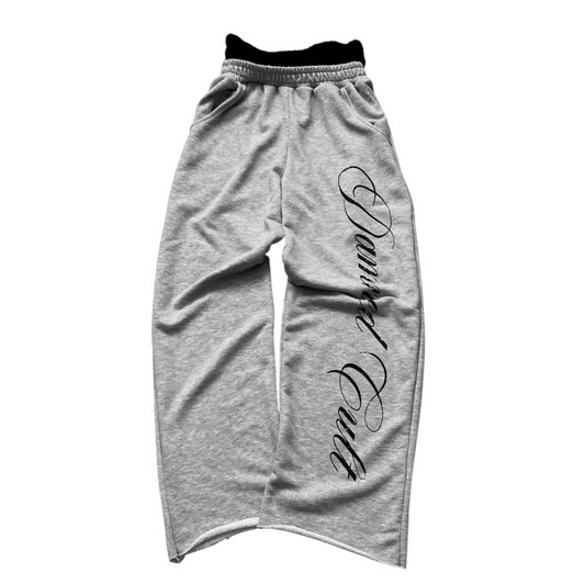 DAMNED CULT BADCULT DOUBLE WAIST SWEATPANTS