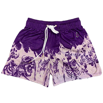DAMNED CULT REBEL SKULL SHORTS - Damned Cult