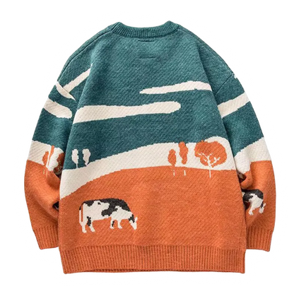 DAMNED CULT COW SWEATSHIRT - Damned Cult