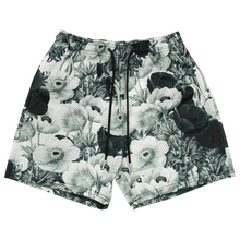 Görseli Galeri görüntüleyiciye yükleyin, DAMNED CULT BW ROSE SHORTS
