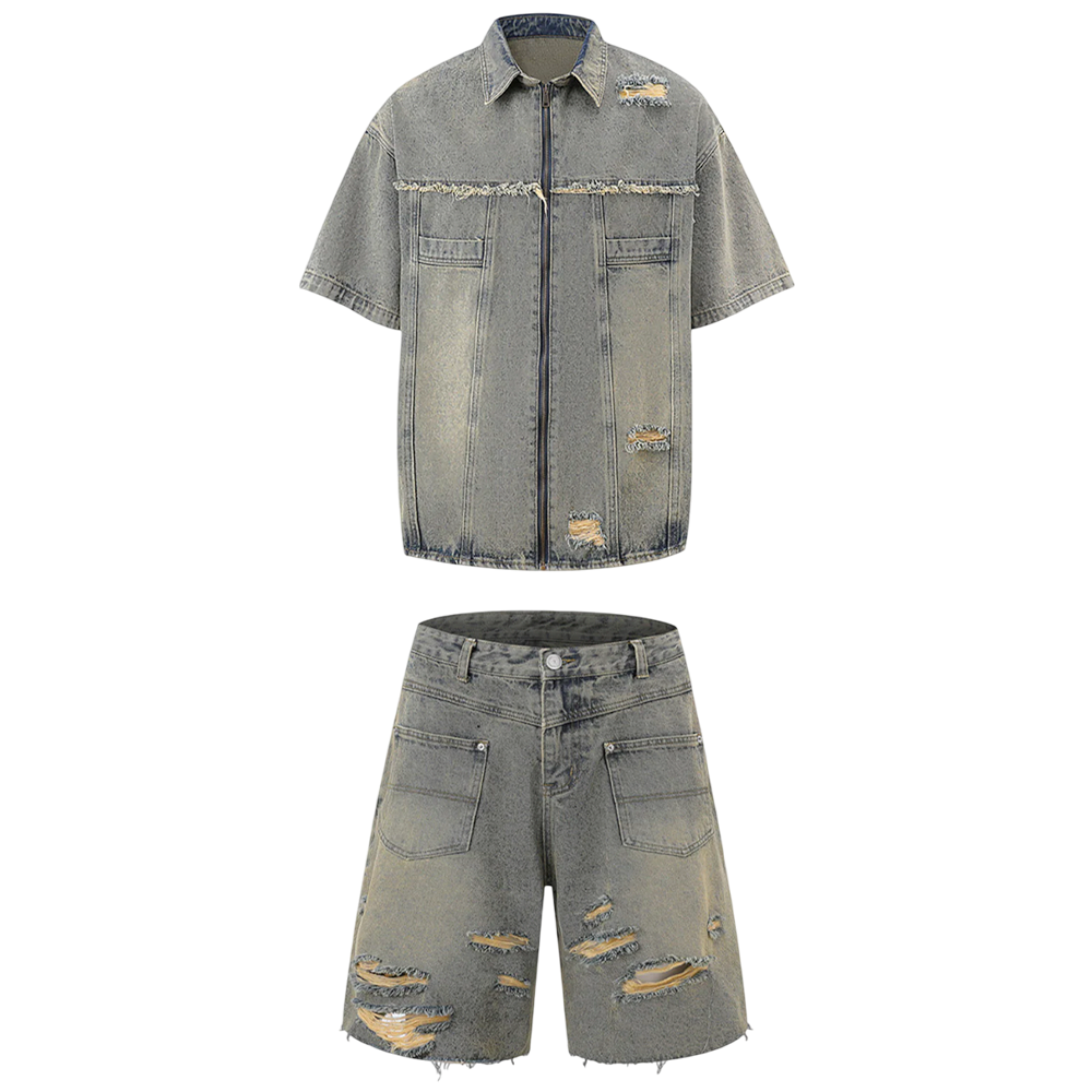 DAMNED CULT DENIM SUIT - Damned Cult