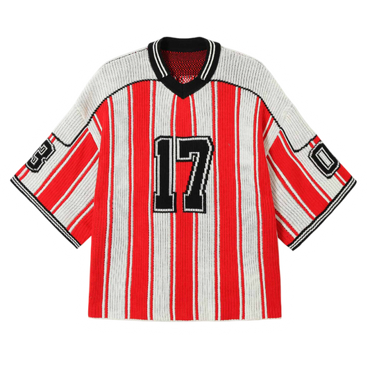 DAMNED CULT BASEBALL KNIT JERSEY - Damned Cult