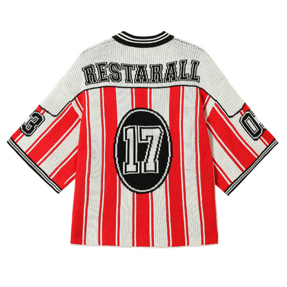 DAMNED CULT BASEBALL KNIT JERSEY - Damned Cult