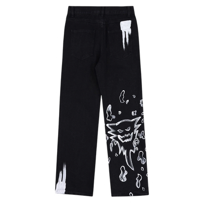 DAMNED CULT CATERPILLAR JEANS - Damned Cult