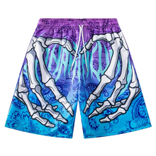 Görseli Galeri görüntüleyiciye yükleyin, DAMNED CULT SKULL HANDS SHORTS
