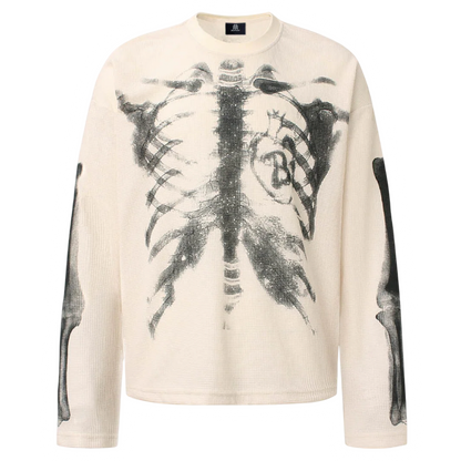 DAMNED CULT SKELETON THERMAL KNIT