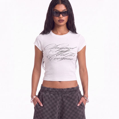 NFE BABY TEE WHITE