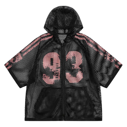 DAMNED CULT SNAKE JERSEY HOODED TEE - Damned Cult