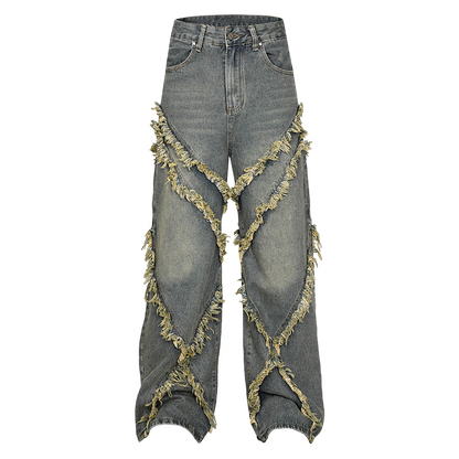 DAMNED CULT X PATCH JEANS - Damned Cult