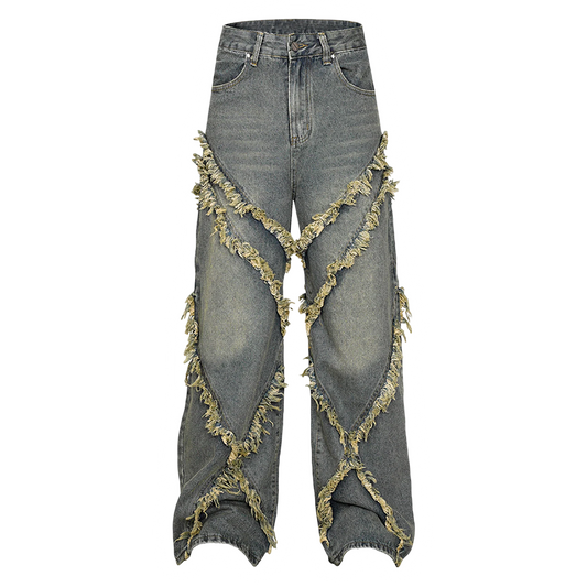 DAMNED CULT X PATCH JEANS - Damned Cult
