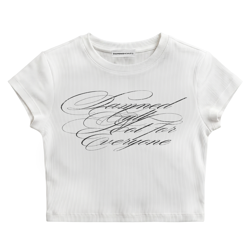 NFE BABY TEE WHITE