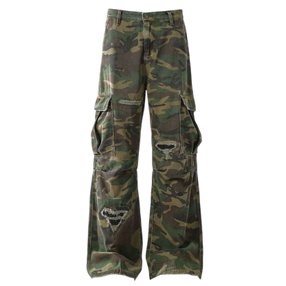 DAMNED CULT CAMOUFLAGE PANTS - Damned Cult
