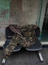 Görseli Galeri görüntüleyiciye yükleyin, DAMNED CULT DARK CAMOUFLAGE FUR HOODED JACKET
