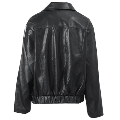 DAMNED CULT RIBBON LEATHER JACKET - Damned Cult