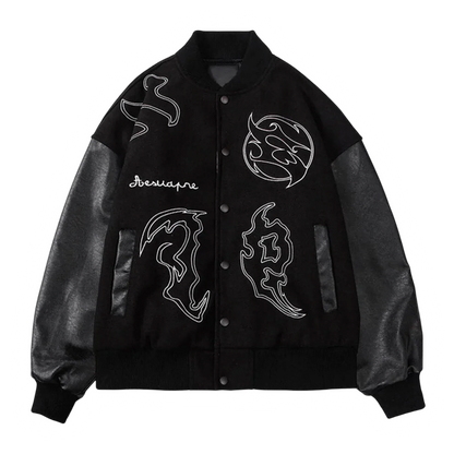 DAMNED CULT LEATHER RACING JACKET - Damned Cult