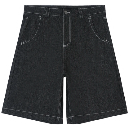 DAMNED CULT LETTER PATTERN JORT - Damned Cult