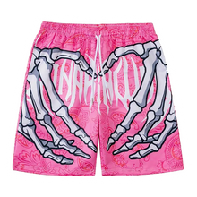 Görseli Galeri görüntüleyiciye yükleyin, DAMNED CULT SKULL HANDS SHORTS
