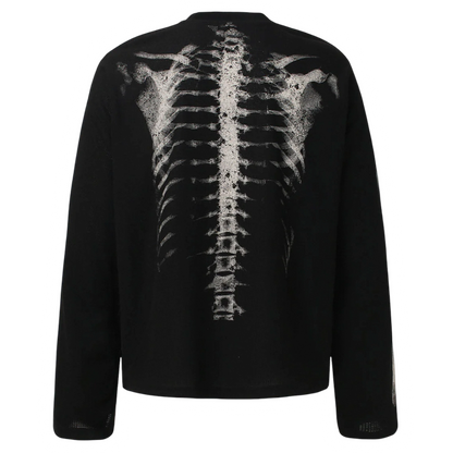 DAMNED CULT SKELETON THERMAL KNIT